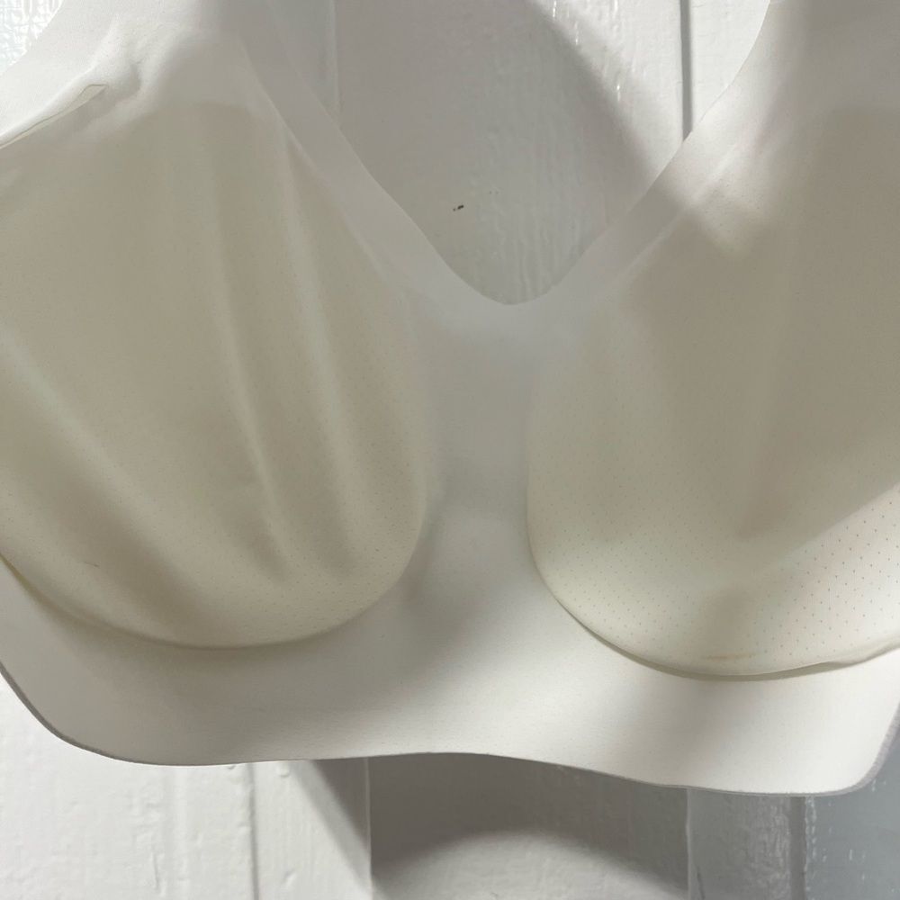 HoneyLove V Neck White seamless Bra padding with side support size 1X - Picture 2 of 7